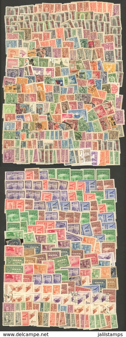 CHINA: Large Number (HUNDREDS!!) Of Mint Or Used Stamps In An Envelope, In General Of Fine To Very Fine Quality (some Ma - Collections, Lots & Séries