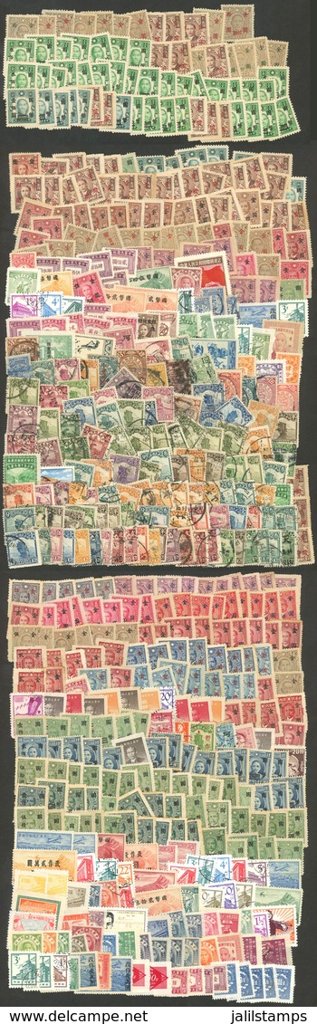 CHINA: Large Number Of Mint Or Used Stamps In An Envelope, In General Of Fine To Very Fine Quality (some May Have Minor  - Collections, Lots & Series