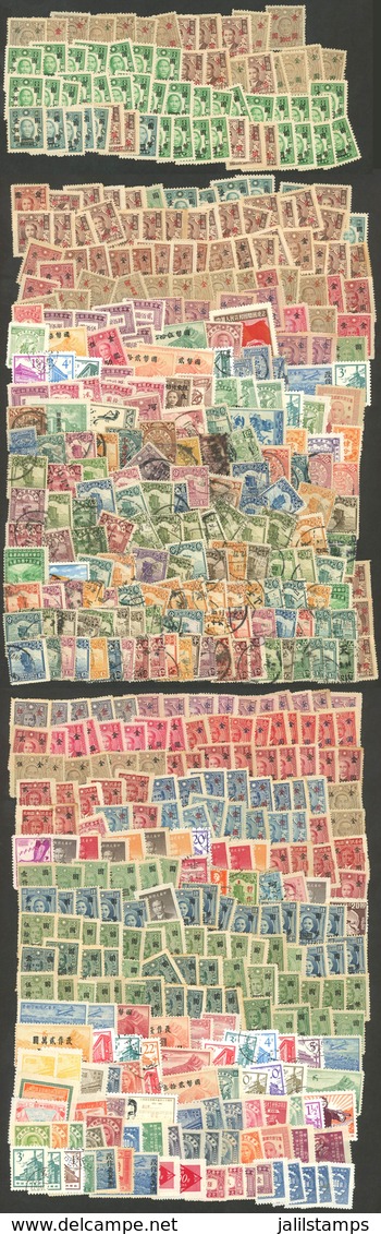 CHINA: Large Number Of Mint Or Used Stamps In An Envelope, In General Of Fine To Very Fine Quality (some May Have Minor  - Collections, Lots & Séries