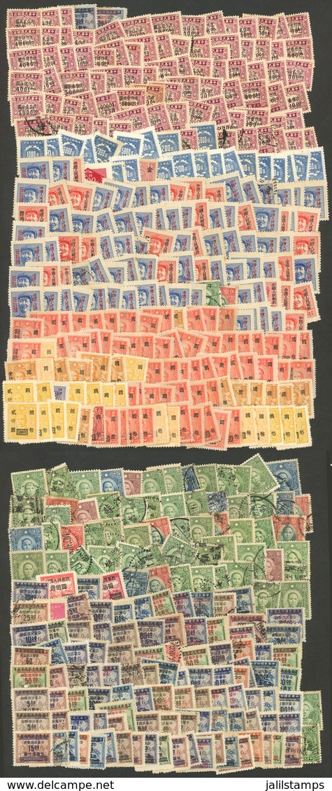 CHINA: Large Number Of Mint Or Used Stamps In An Envelope, In General Of Fine To Very Fine Quality (some May Have Minor  - Collections, Lots & Séries