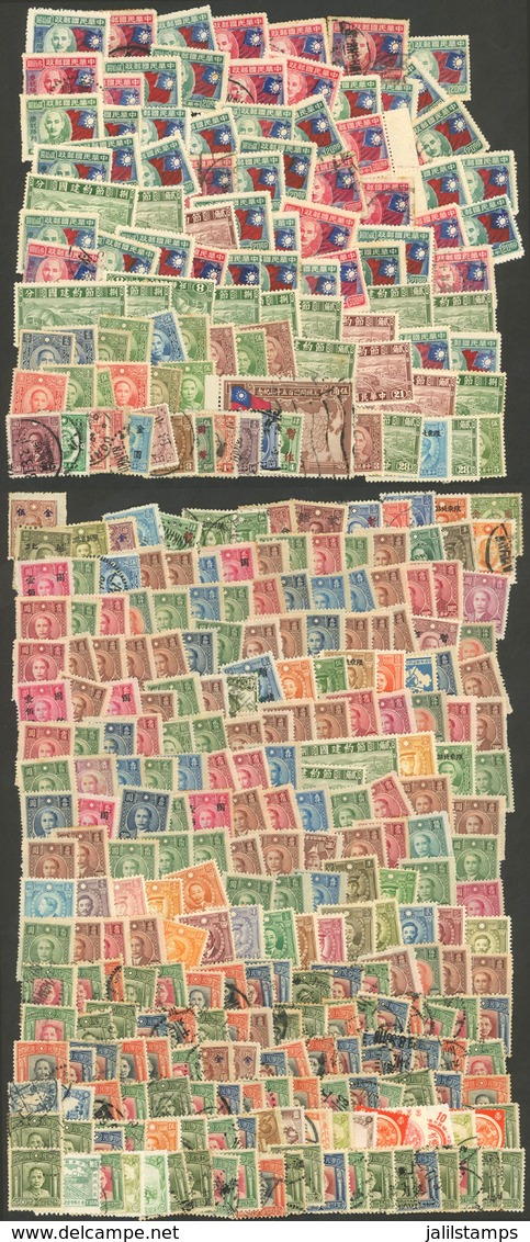 CHINA: Large Number Of Mint Or Used Stamps In An Envelope, In General Of Fine To Very Fine Quality (some May Have Minor  - Colecciones & Series