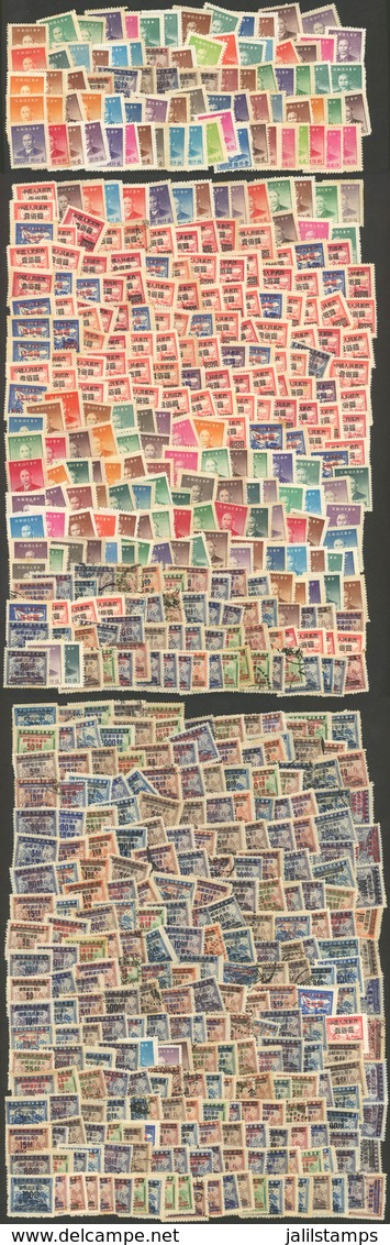 CHINA: Large Number (HUNDREDS!!) Of Mint Or Used Stamps In An Envelope, In General Of Fine To Very Fine Quality (some Ma - Collections, Lots & Series