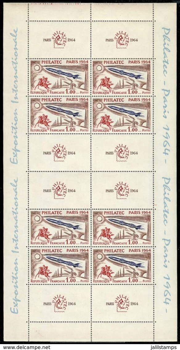 FRANCE: Yvert 6, 1964 Philatec Exposition, MNH, Excellent Quality, Catalog Value 300 Euros. - Andere & Zonder Classificatie