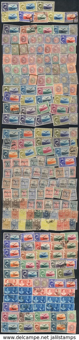 IRAN: Interesting Lot With Large Number (several Hundreds) Of Old Stamps, Very Fine General Quality. A Few Can Have Mino - Iran