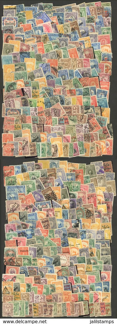 PERU: Envelope With Large Number Of Stamps (probably Several Hundreds), Mainly Old And Of Very Fine Quality. It Includes - Pérou