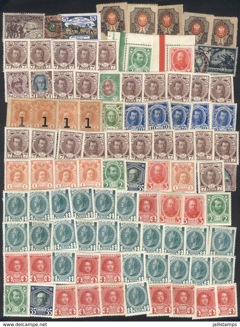RUSSIA: Several Hundreds Stamps, Used Or Mint, Most Of Fine To VF Quality! - Verzamelingen