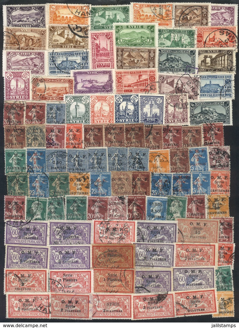 SYRIA: Interesting Lot Of Old Stamps, Fine To Very Fine General Quality (a Few May Have A Minor Defect), Interesting Lot - Syria