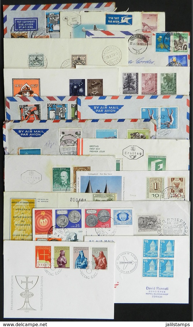 WORLDWIDE: 17 Varied Covers, Interesting Lot, Some With Light Staining, Low Start! - Amerika (Varia)