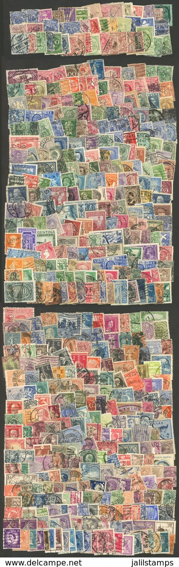 WORLDWIDE: PERFINS: Large Number Of Stamps Of Varied Countries, All With Commercial Perfins, Fine General Quality. Very  - Autres - Europe