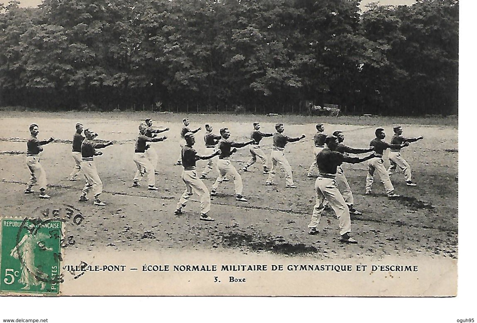 94 - JOINVILLE LE PONT - Ecole Normale Militaire De .... - Boxe - Joinville Le Pont