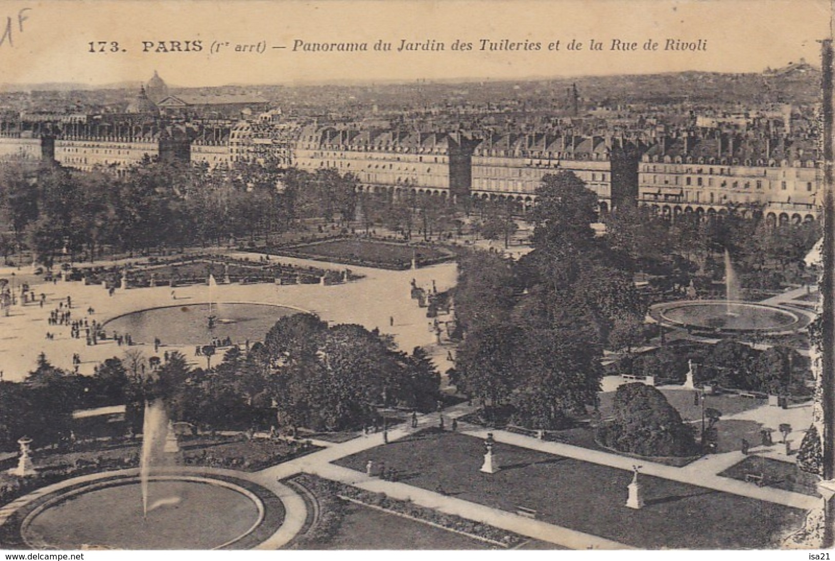 lot de 50 CPA de PARIS toutes scannées: monuments;; Tour Eiffel, Montmartre, ponts; églises, rues, République, etc.