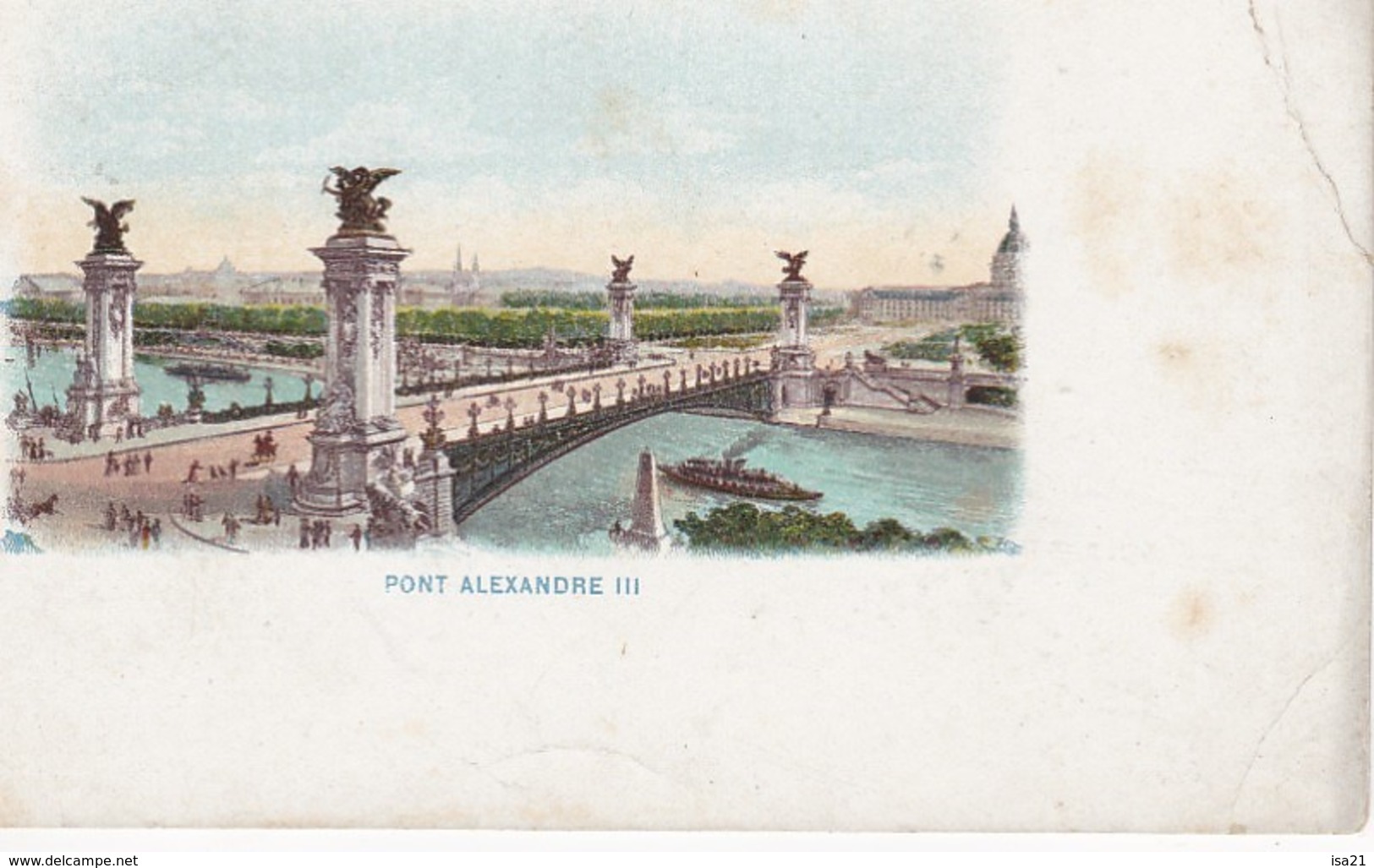 lot de 50 CPA de PARIS toutes scannées: monuments;; Tour Eiffel, Montmartre, ponts; églises, rues, République, etc.