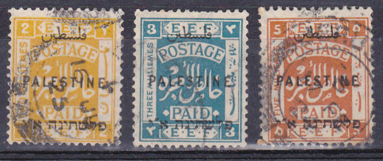 British Palestine / Palestina 1922 , Used - Collections (sans Albums)