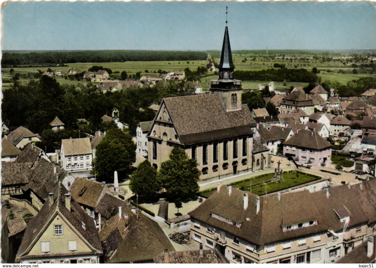 1 Cpsm Lauterbourg - L'église Catholique - Lauterbourg