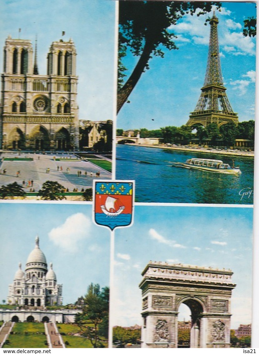 lot de 50 CPM de PARIS toutes scannées: monuments;; Tour Eiffel, ponts; églises, rues, la Seine,  etc.
