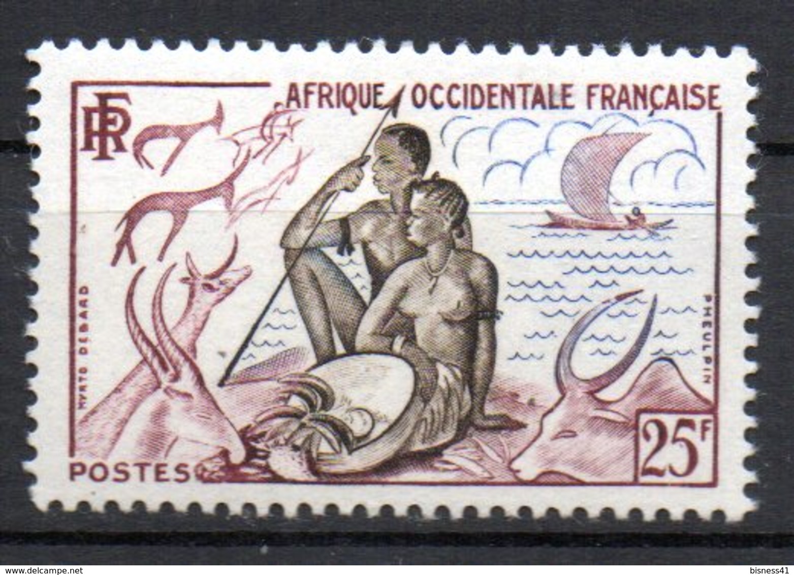 Col10  :  AOF Afrique  : N° 49 Neuf X   MH ,  Cote 1,70 Euro - Ungebraucht