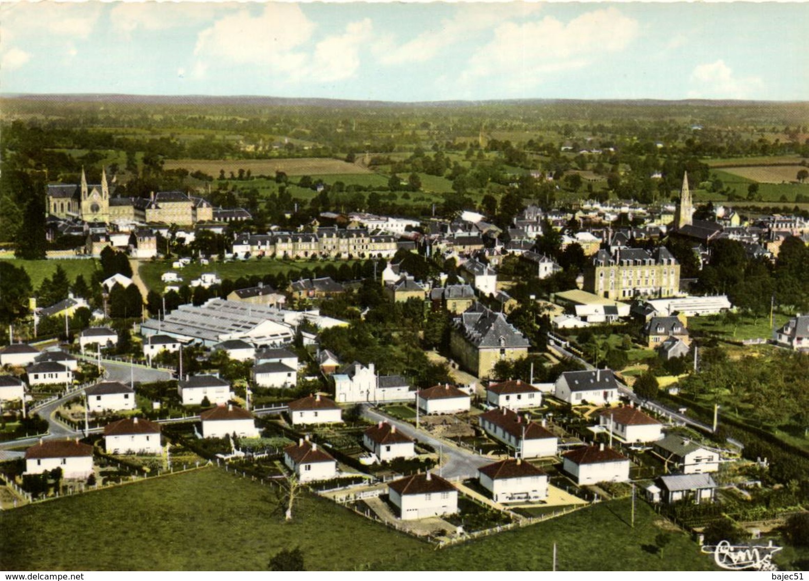 1 Cpsm Tincebray - Vue Panoramique Aérienne - Les Nouvelles Cités - Autres & Non Classés