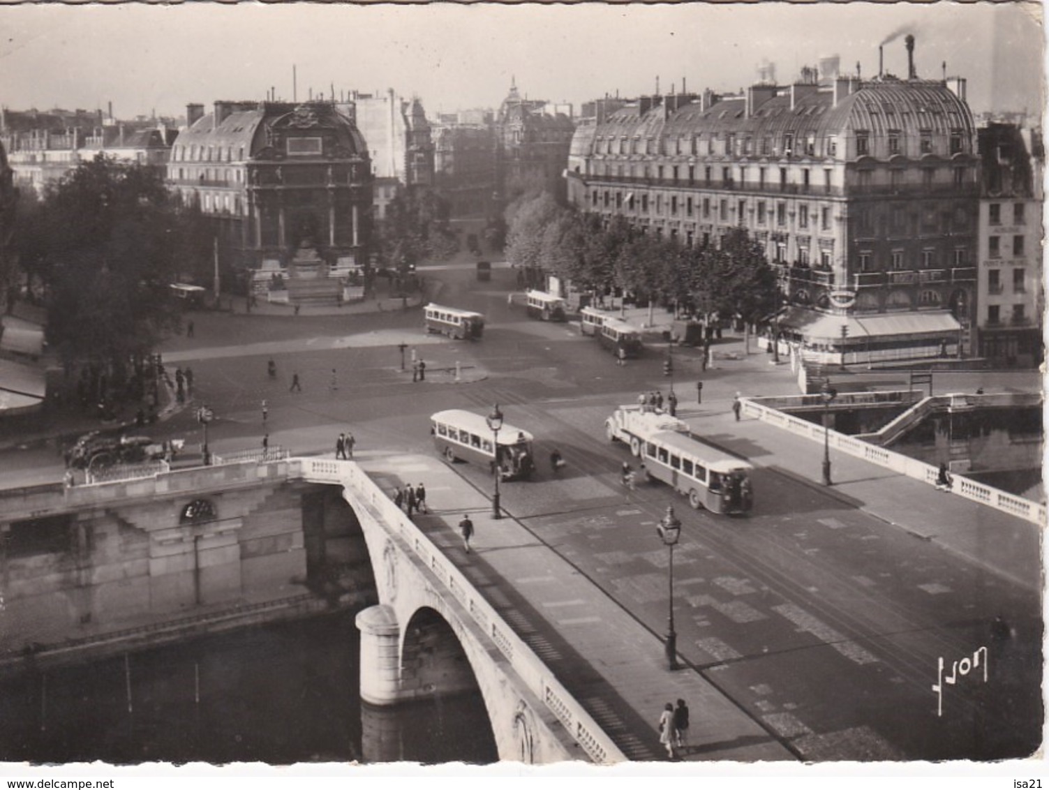 lot de 50 CPSM de PARIS (1950-1970)  toutes scannées: monuments;; Tour Eiffel, ponts; églises, rues, la Seine,  ND, etc.