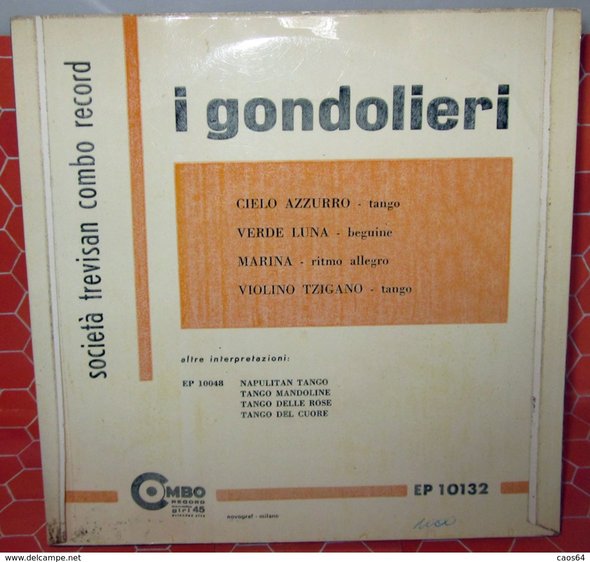 I GONDOLIERI     7" EP - Country Et Folk