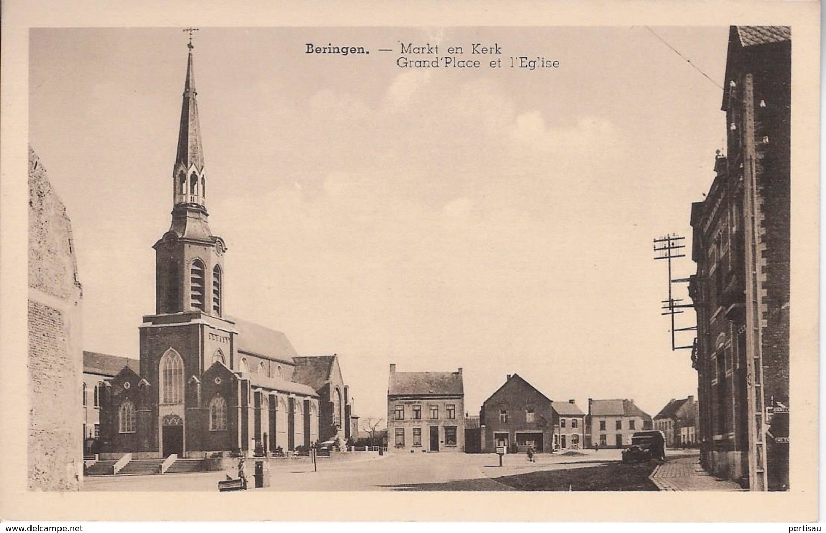 Panorama Oude Markt - Beringen