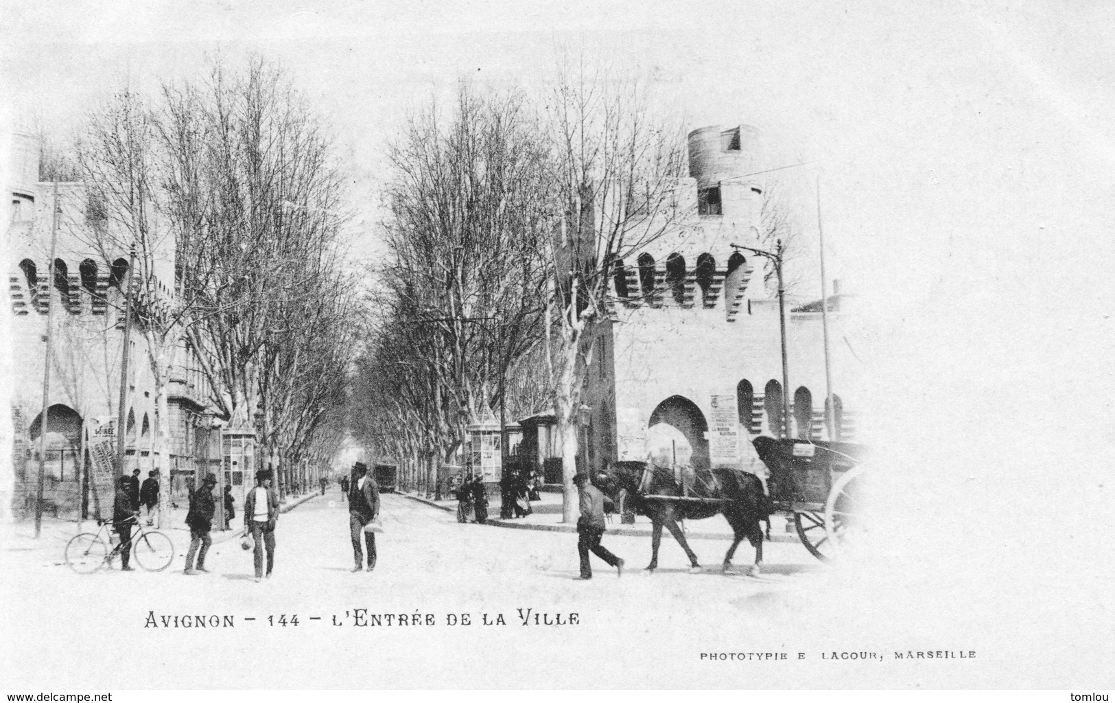 AVIGNON L'entrée De La Ville -carte Précurseur - Avignon