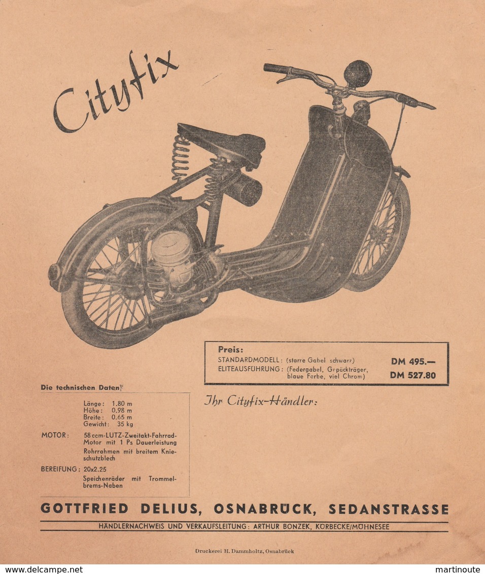 Cyclomoteur CITYFIX - Motos