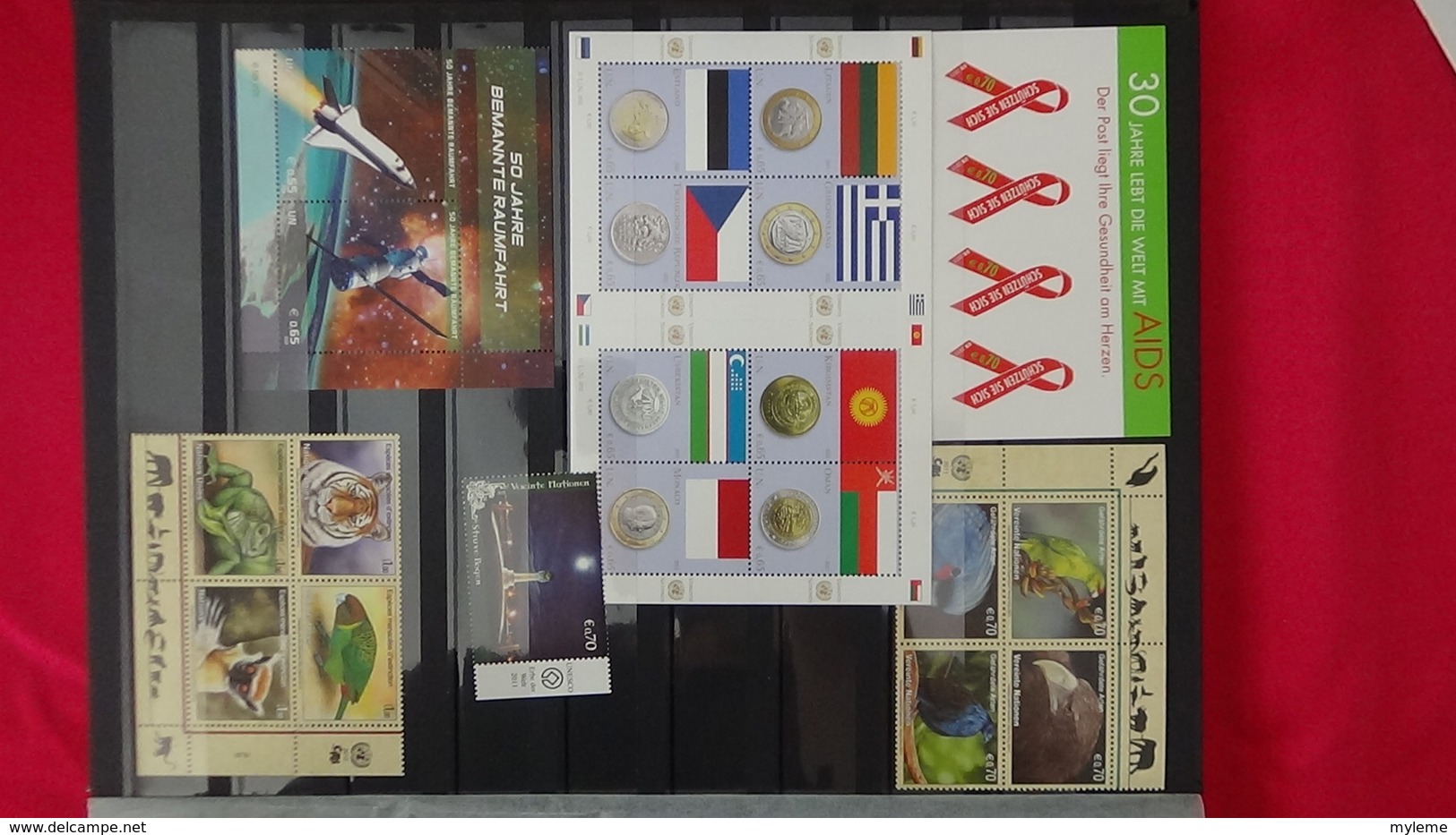 Superbe collection ** timbres et blocs des Nations Unies  Port offert dès 50 EUROS d'achats