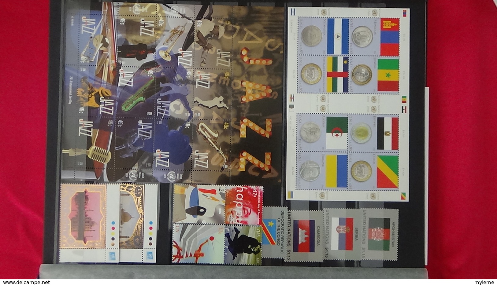Superbe collection ** timbres et blocs des Nations Unies  Port offert dès 50 EUROS d'achats