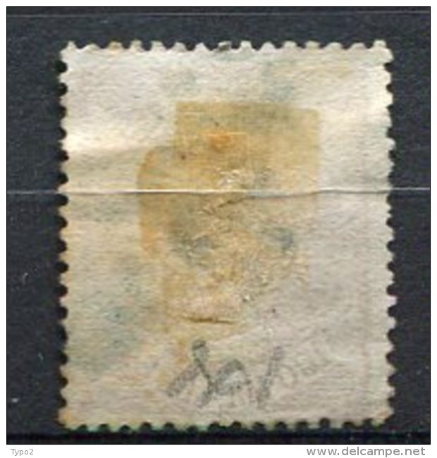 1870 - Yv. N° 108  (o)  100m  Brun-rouge   Cote  7,5 Euro  BE   2 Scans - Used Stamps