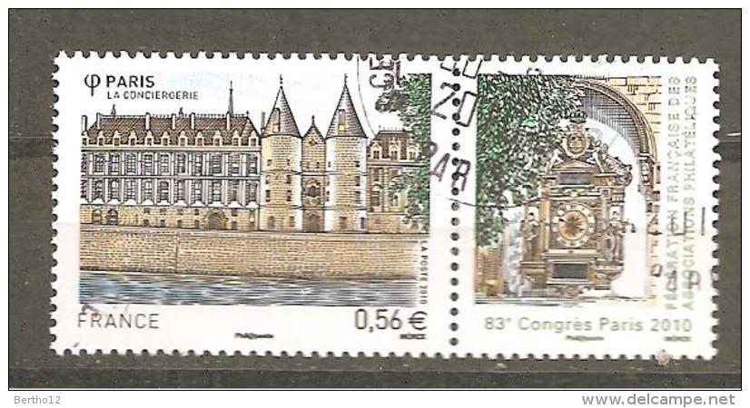 France 2010 N ° Y T 4494 - Oblitéré Cachet Rond - Oblitérés