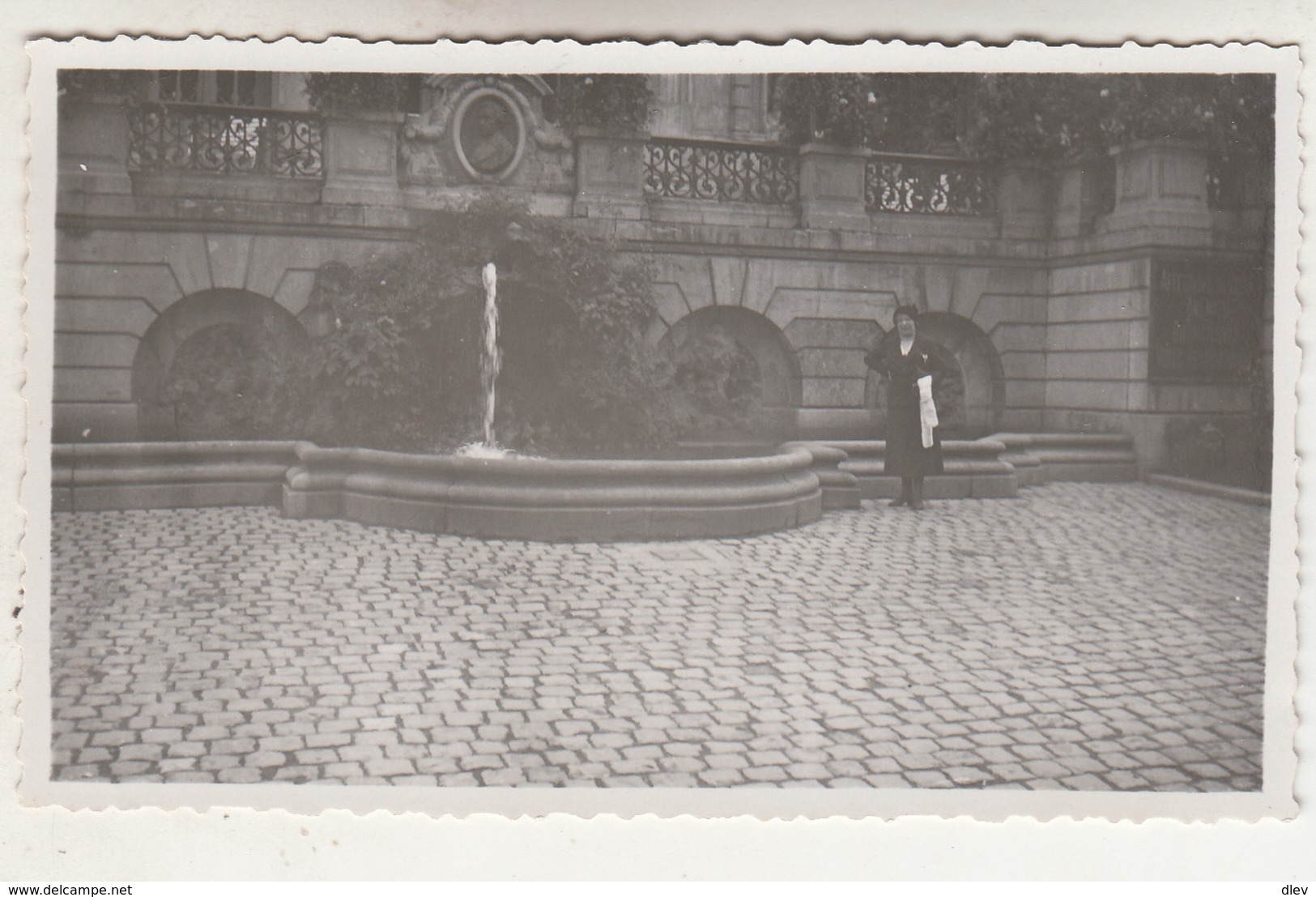 Spa Bains - Animé - 1932 - Photo Format 6.5 X 11 Cm - Places