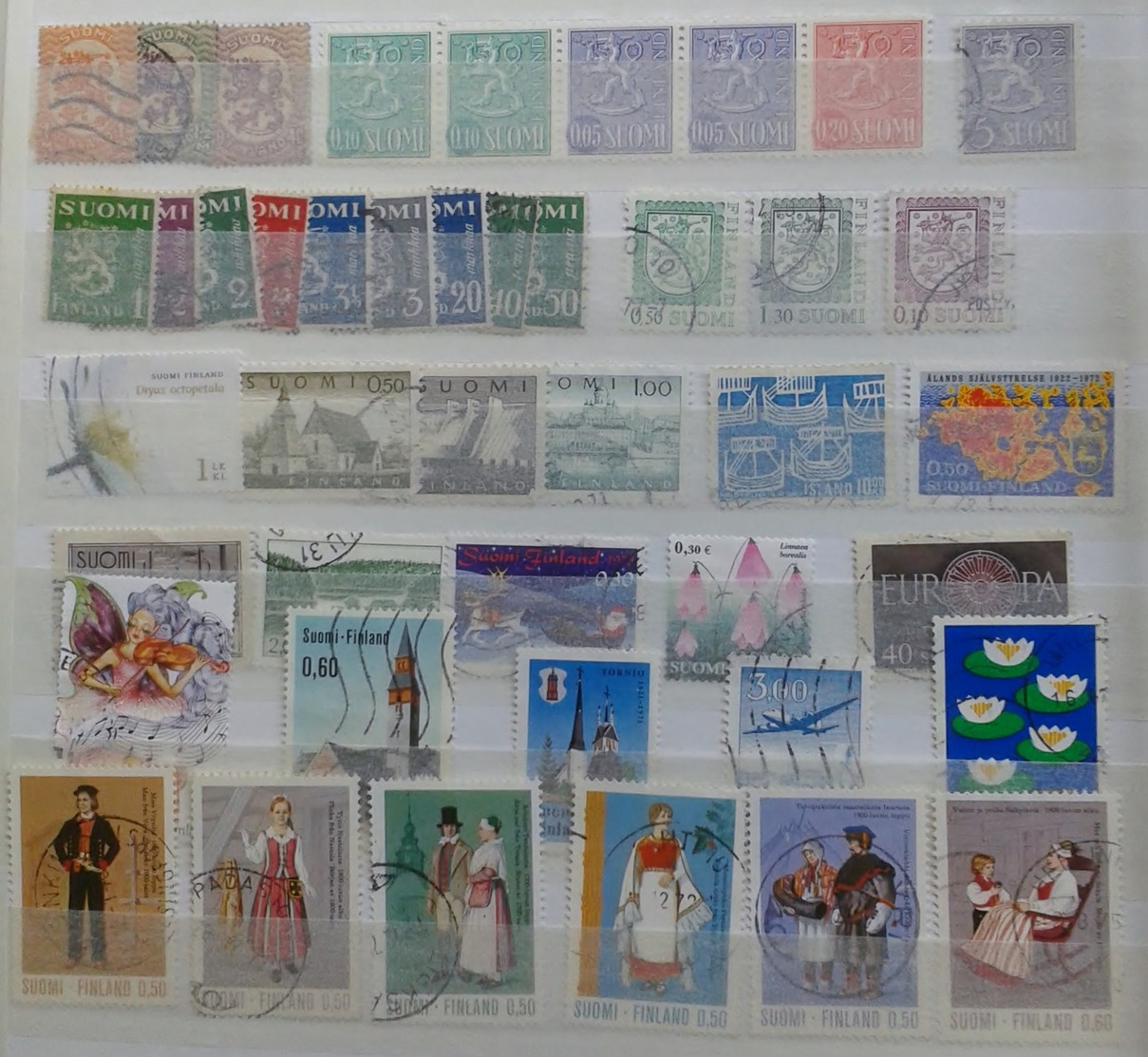 Finland, Finlande, Finnland, Suomi, Collection Of 40 Stamps - Verzamelingen
