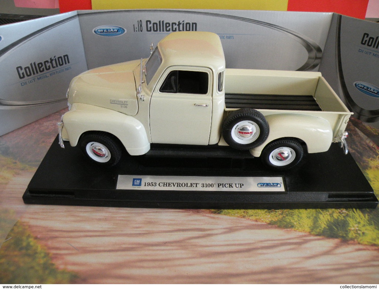 Chevrolet 3100 Pick Up 1953 - Métal Neuf - 1/18 - Welly - - Welly