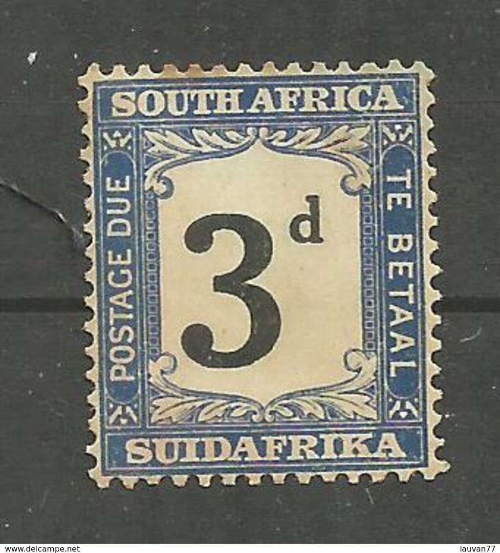 Afrique Du Sud Timbre TAXE N°20 Neuf Avec Charnière* Cote 8 Euros - Postage Due