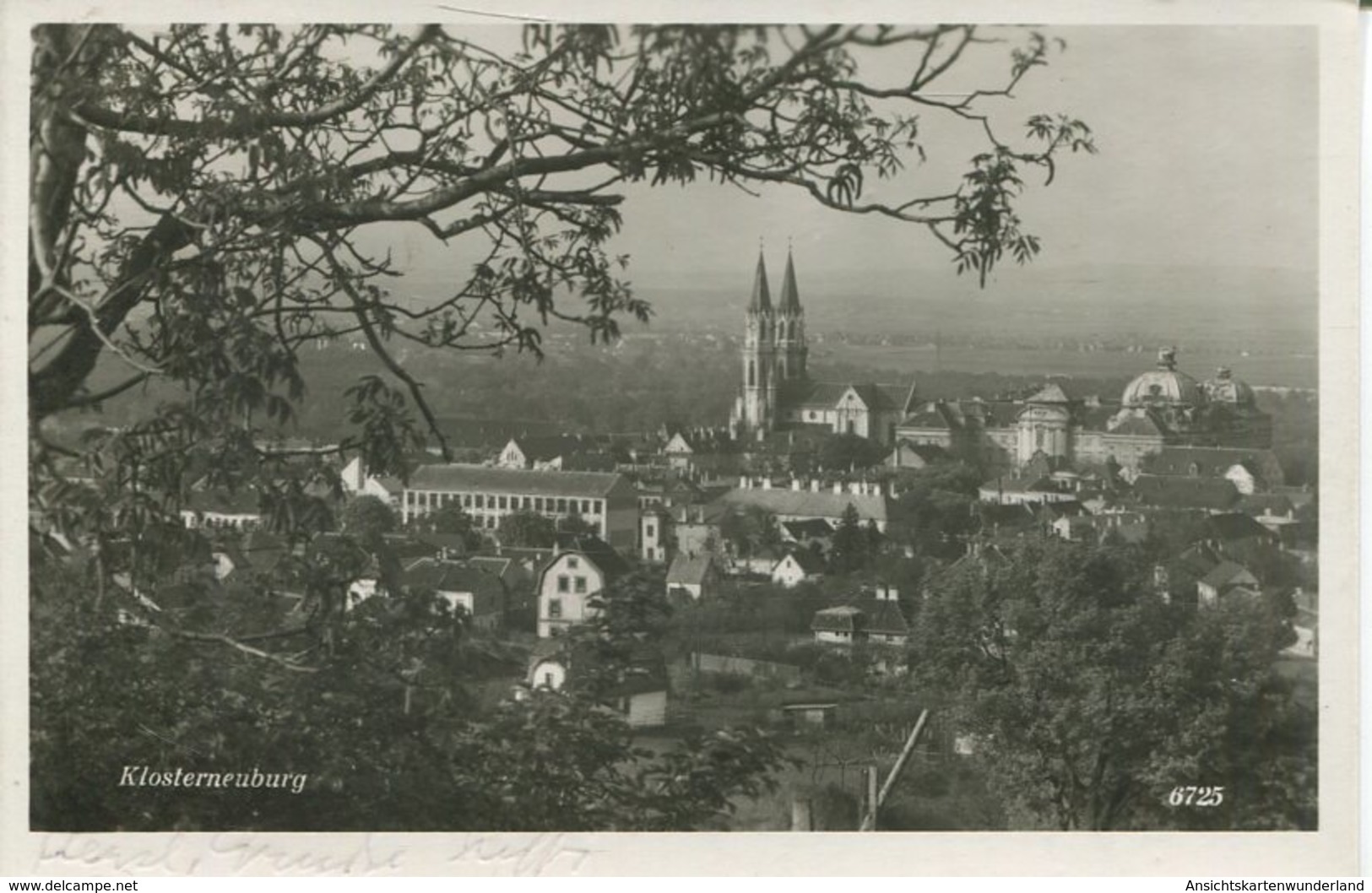 005581  Klosterneuburg Teilansicht Mit Dom - Klosterneuburg