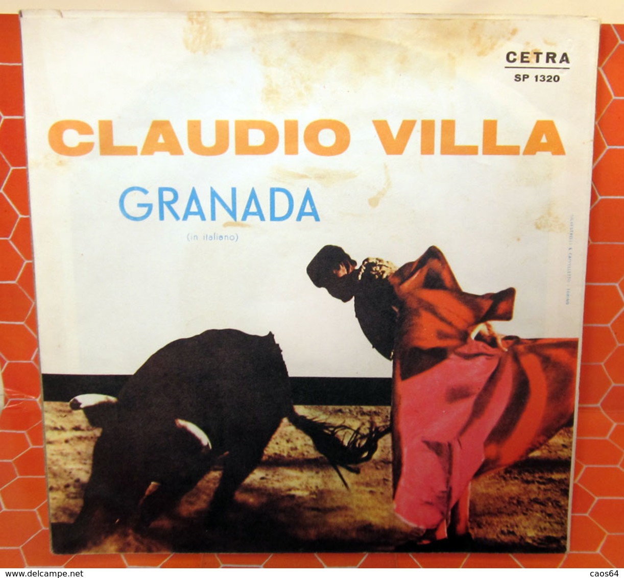 CLAUDIO VILLA GRANADA - ORA PIU' CHE MAI  7" - Altri - Musica Italiana