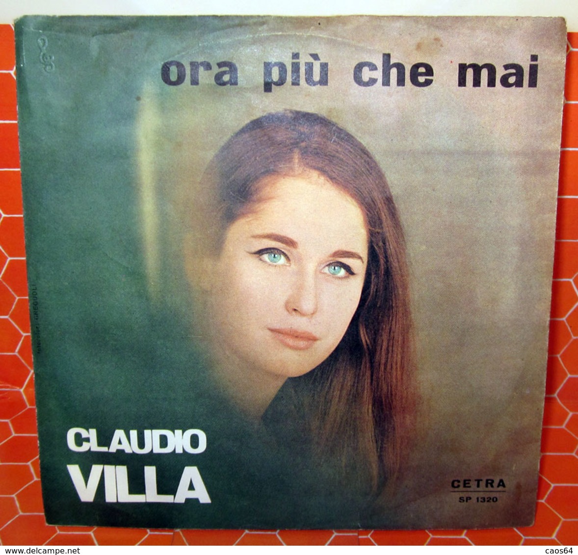 CLAUDIO VILLA GRANADA - ORA PIU' CHE MAI  7" - Altri - Musica Italiana