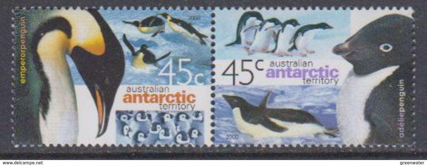 AAT 2000 Penguins 2v ** Mnh (40780) - Ongebruikt