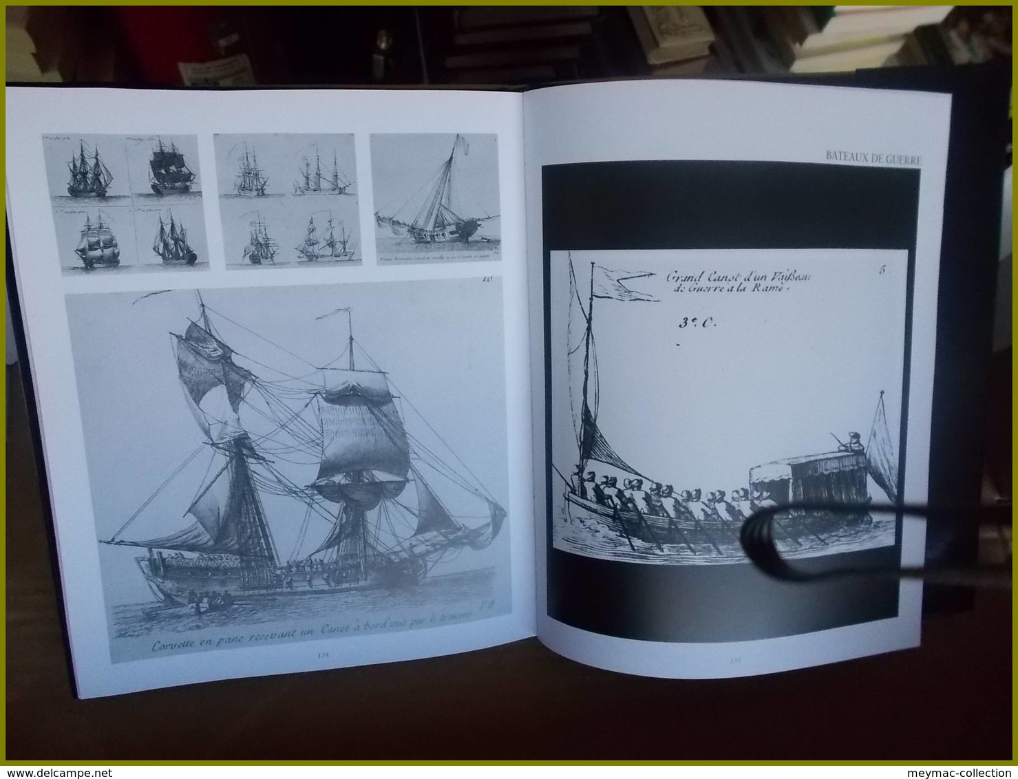 VOILES VOILIERS AU TEMPS LOUIS XV et XVI ALAIN BOULAIRE dessins Ozanne et Vernet