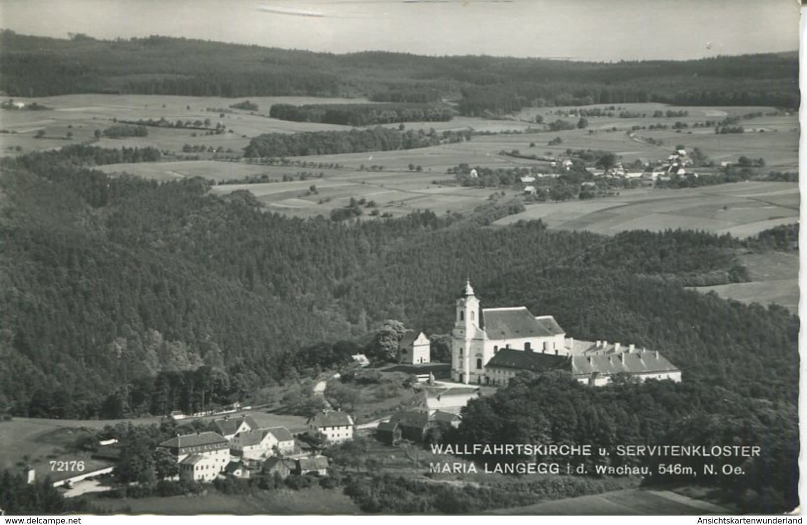 005591  Wallfahrtskirche U. Servitenkloster Maria Langegg I. D. Wachau - Wachau