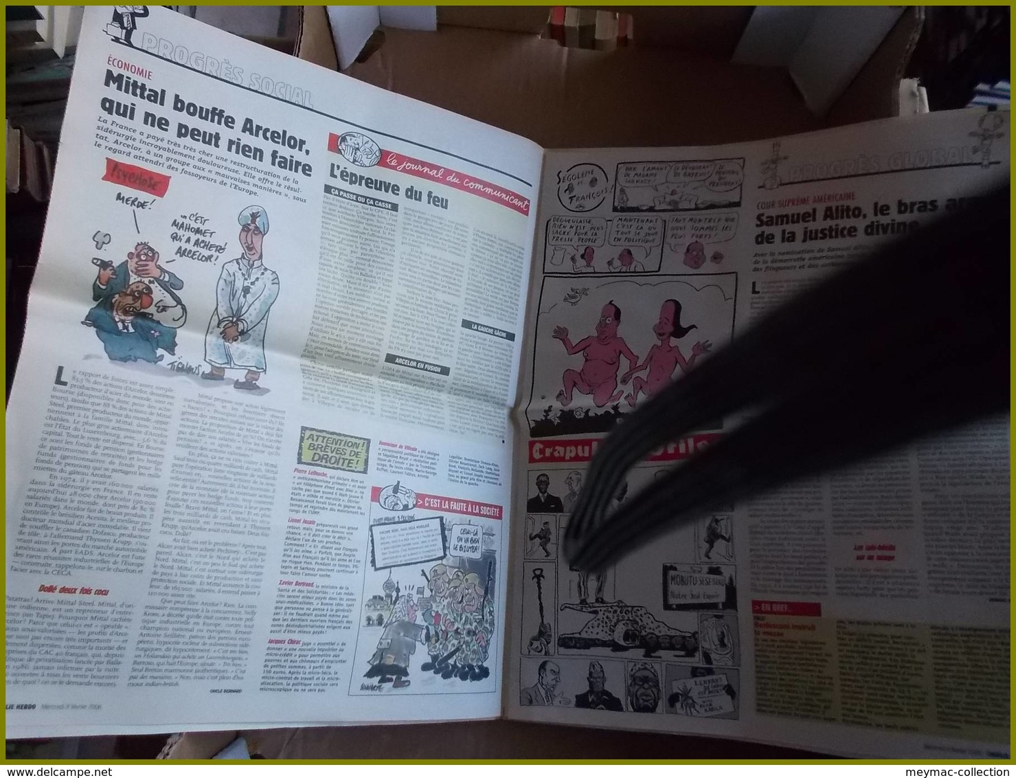 CHARLIE HEBDO 712 De 02/2006 N° Spécial MAHOMET PROPHETE CABU TIGNOUS CHARB LUZ Humour Religion - Politiek