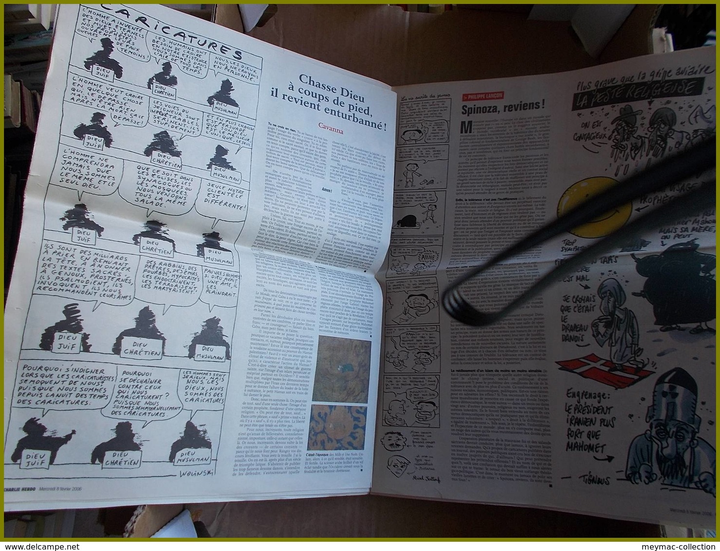 CHARLIE HEBDO 712 De 02/2006 N° Spécial MAHOMET PROPHETE CABU TIGNOUS CHARB LUZ Humour Religion - Politique