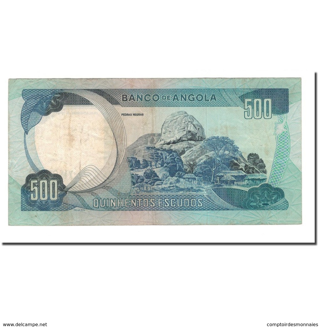 Billet, Angola, 500 Escudos, 1972, 1972-11-24, KM:102, TB+ - Angola