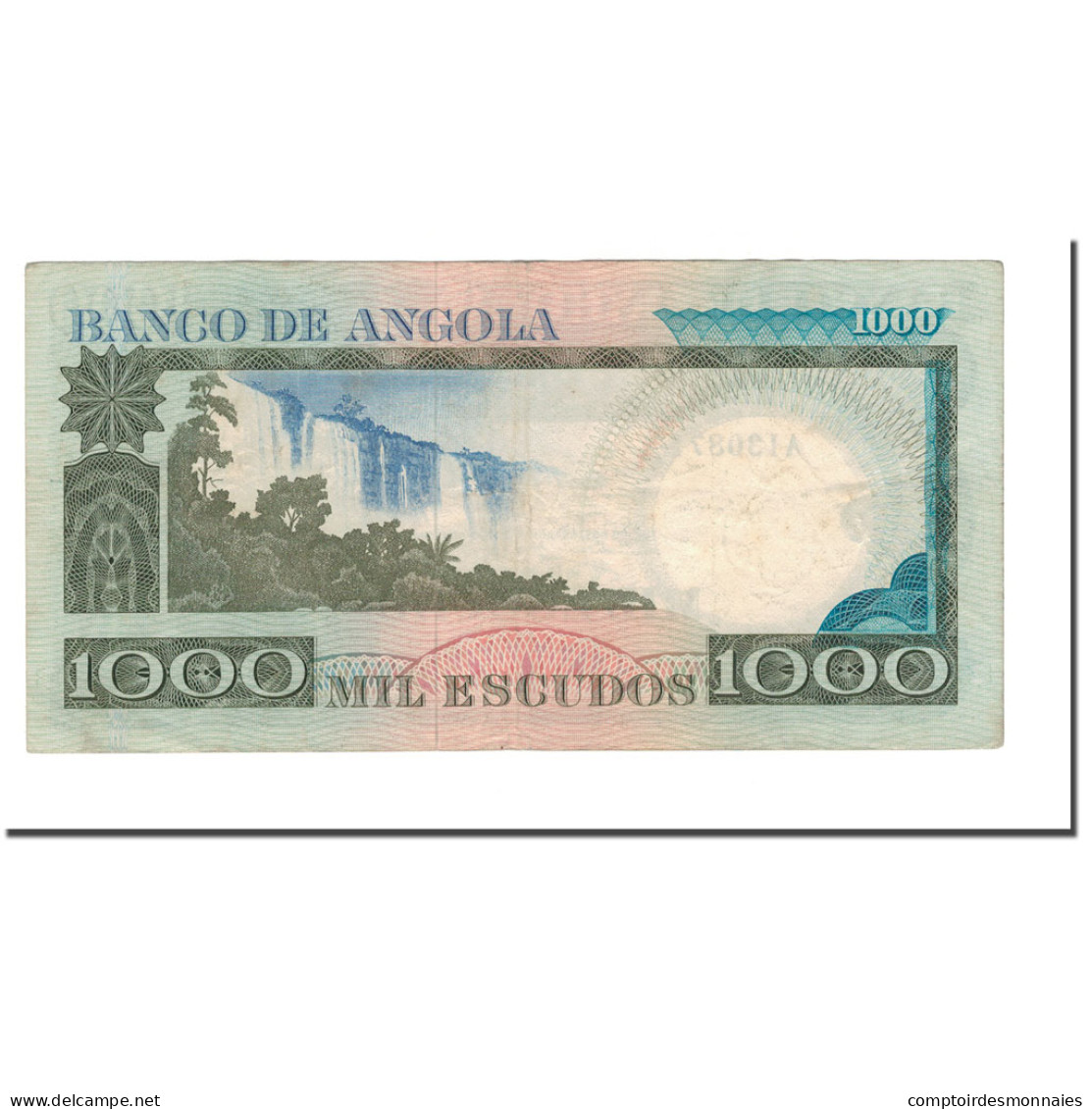 Billet, Angola, 1000 Escudos, 1973, 1973-06-10, KM:108, TB - Angola