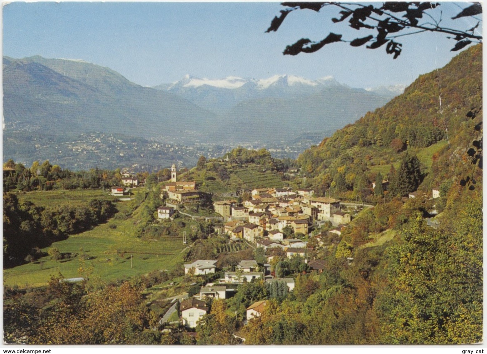 Carabbia, Presso Lugano, Switzerland, 1983 Used Postcard [21940] - Lugano