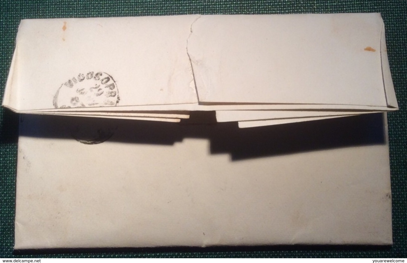 „MARMELS“ Stpl Selten! + „STALLA“ (GRAUBÜNDEN GR) Sitzende Helvetia 1867 Brief (Schweiz Staudamm Barrage Dam - Briefe U. Dokumente