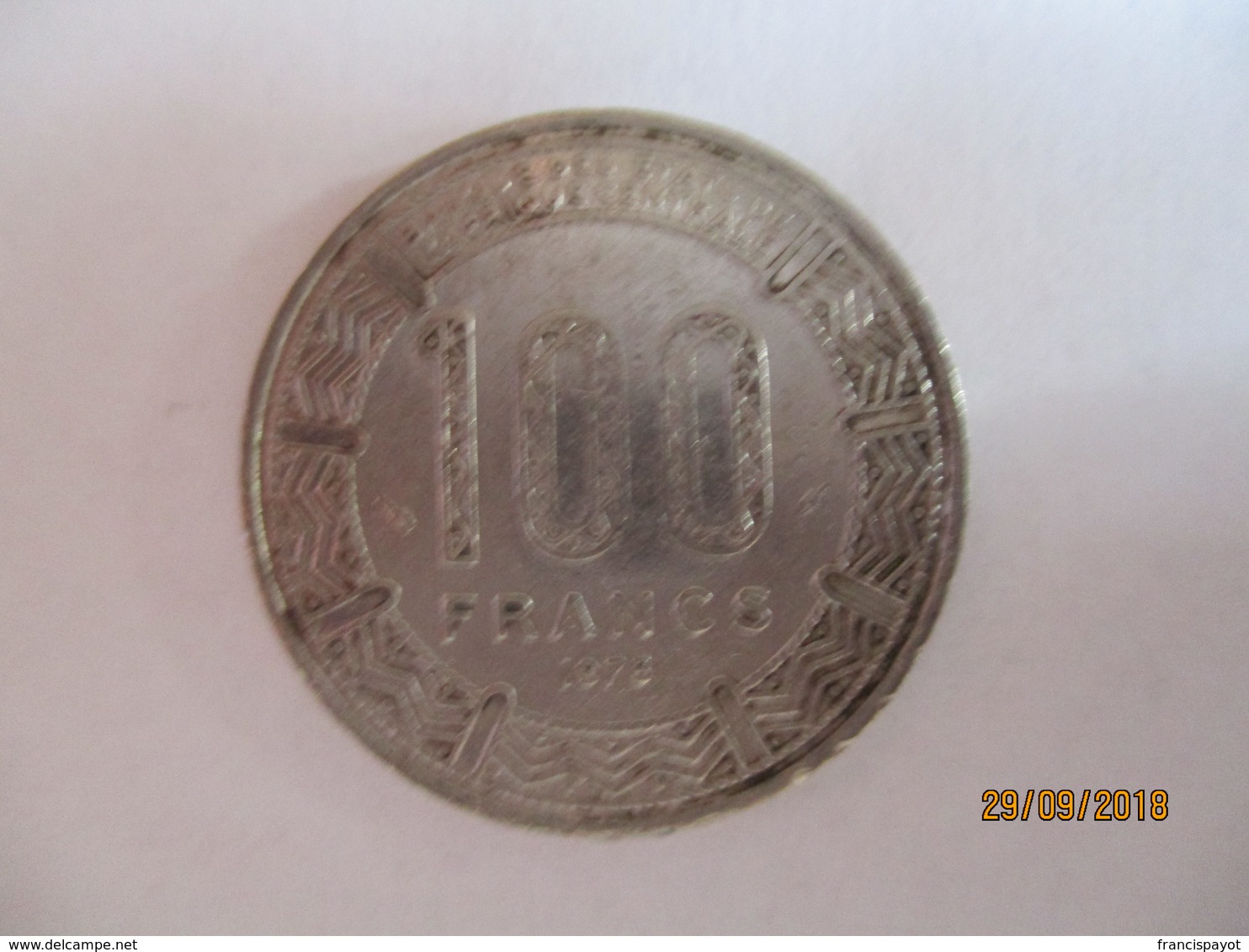 Gabon: 100 Francs 1975 - Gabon