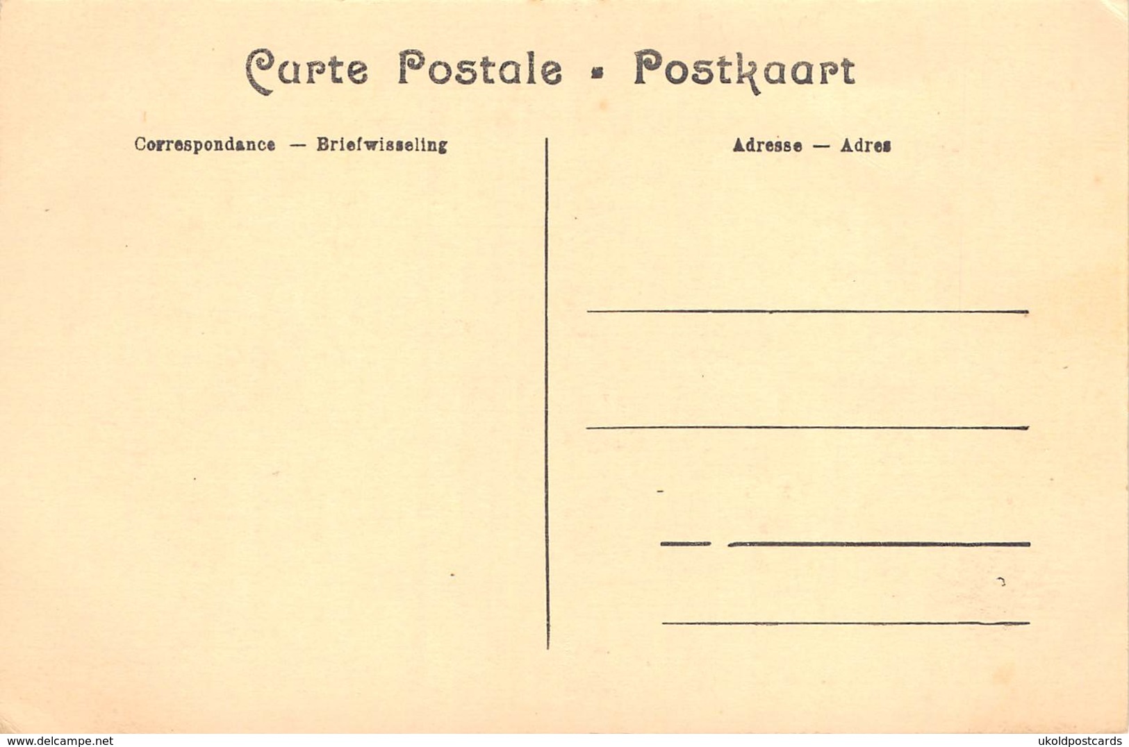 CPA -  Belgique,  ATH, La Poste Et La Gare  - Tram A Vapeur - Ath