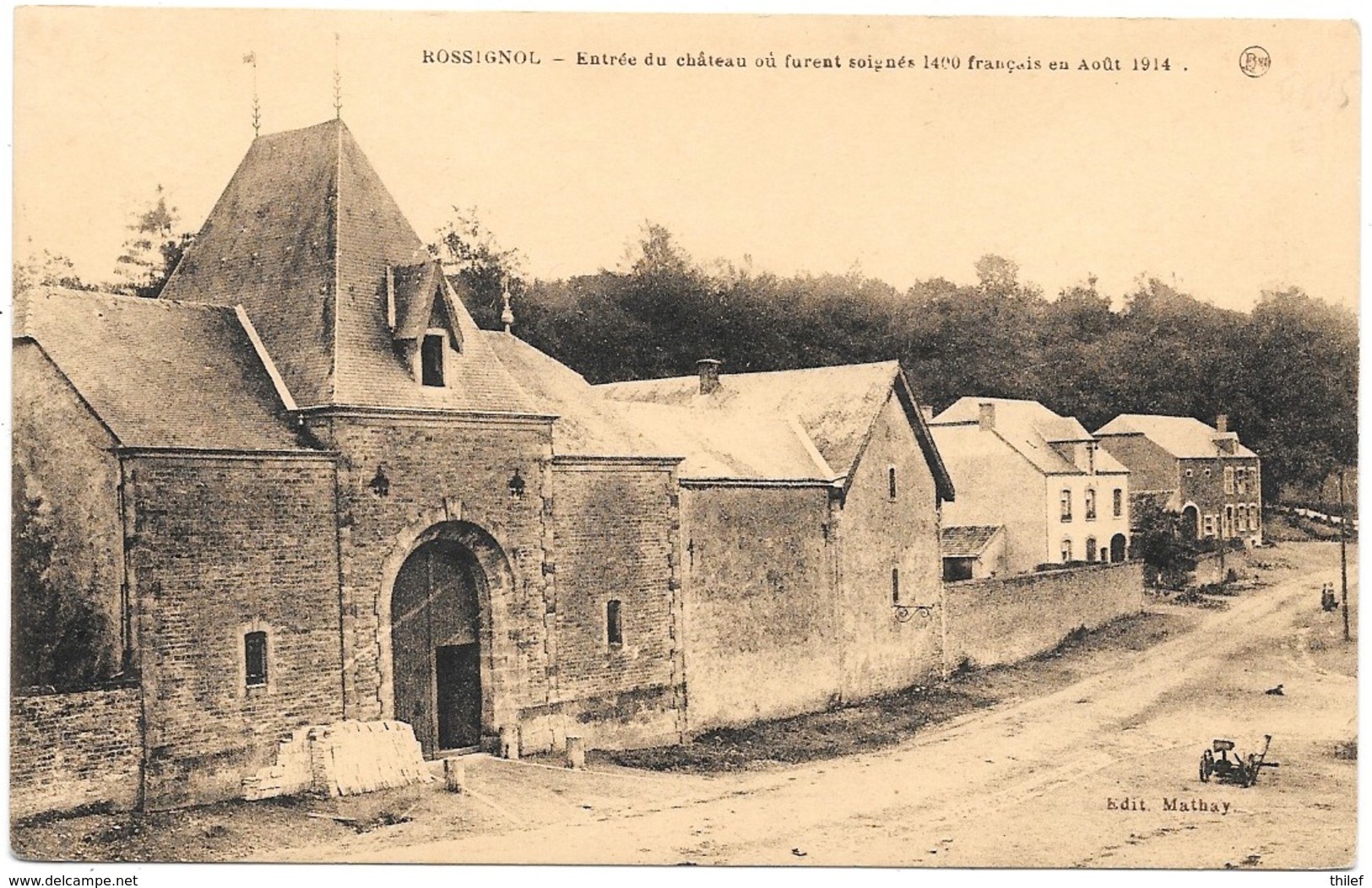 Rossignol NA4: Entrée Du Château... - Tintigny