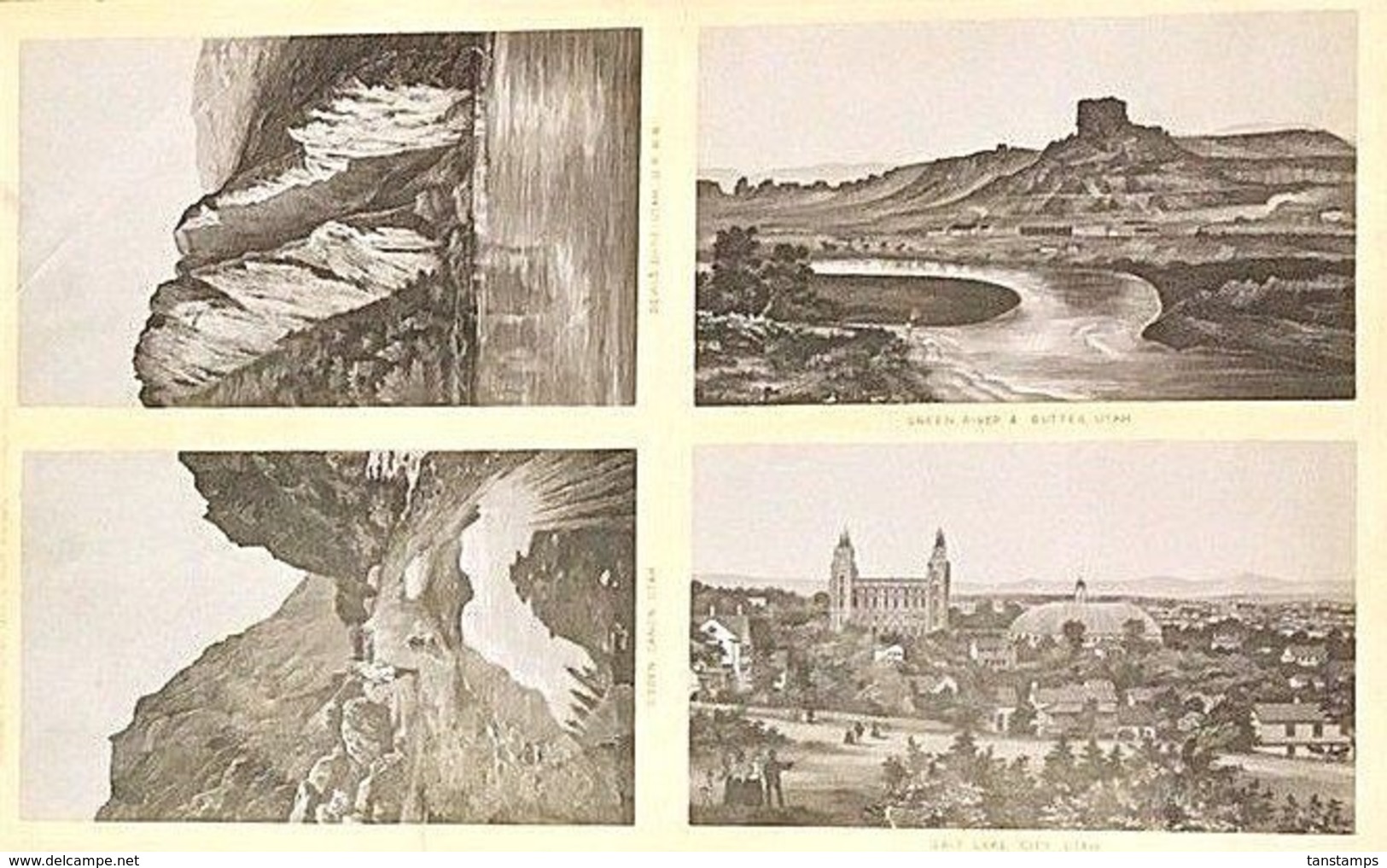 Souvenir Album Of The Great West C1890 - 1850-1899